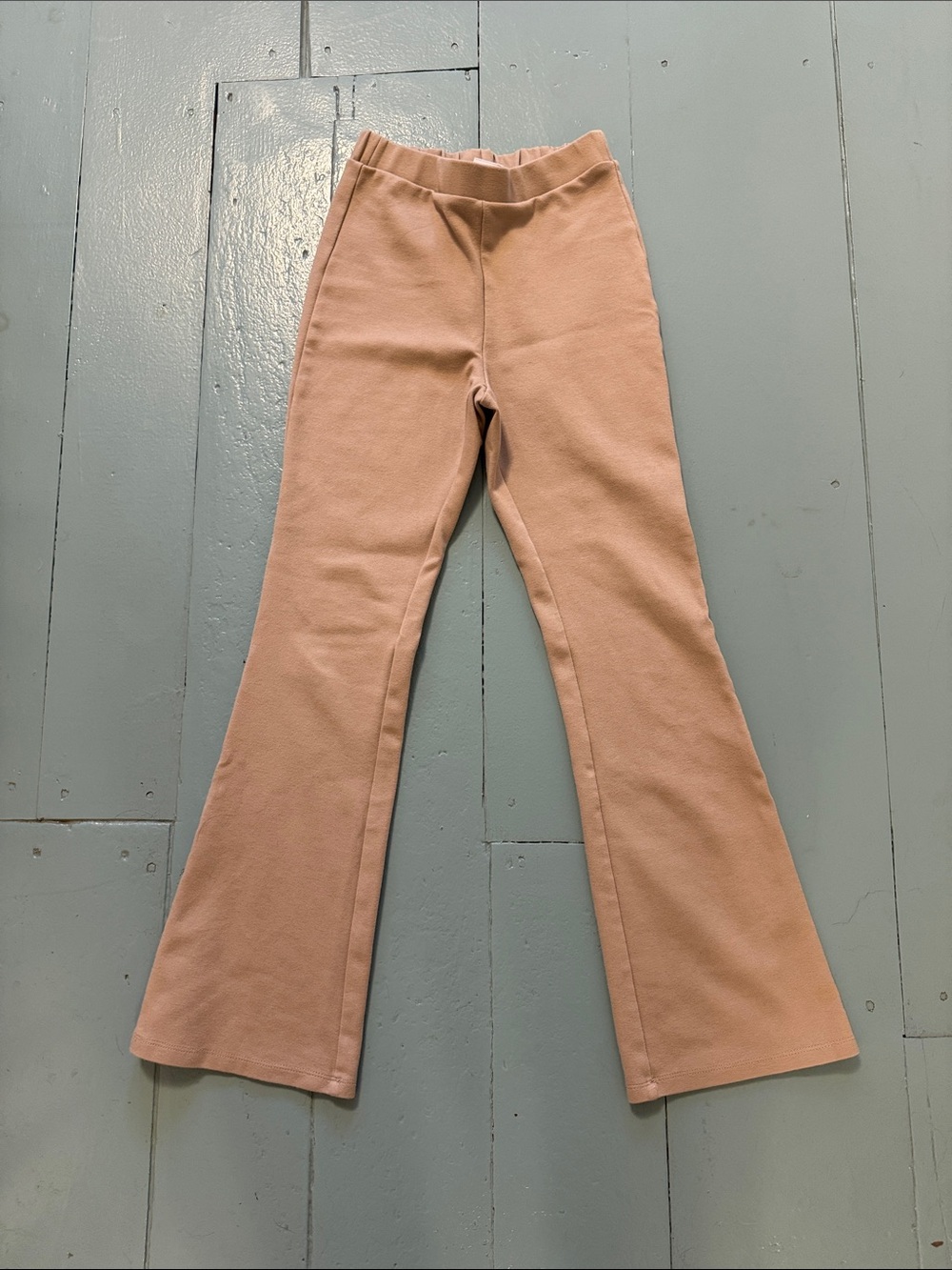 Gap kids xl Flared Knit Pants in tan